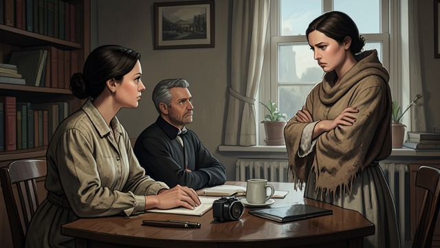 A Tenant’s Defense from "One Thousand and One Nights". A Tenant’s Defense A Strange Landlady Tad assumes that Imogene is a dangerous witch and suspects Claire is foolish to live with her.