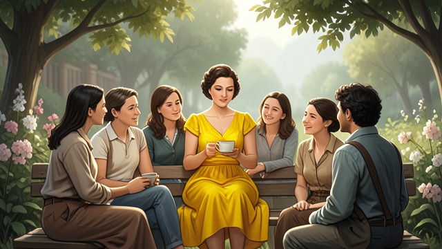 Content Without Marriage from "One Thousand and One Nights". Content Without Marriage A Stated Choice Della tells her friends that she has money, family, friends, and a life she enjoys.