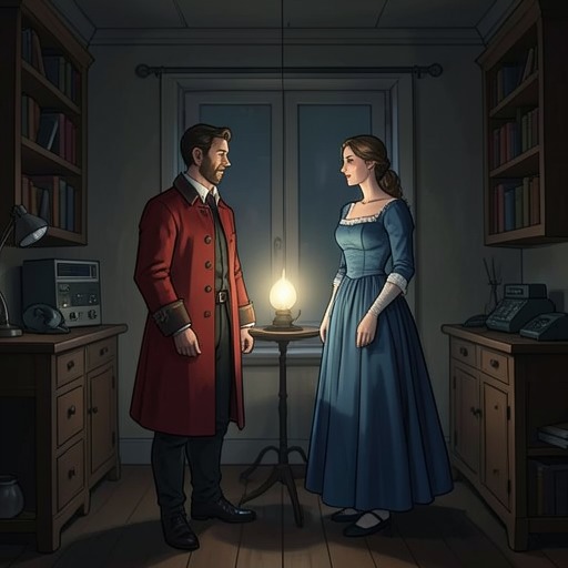 The Agents’ Shared Solution from "One Thousand and One Nights". This flow traces how Tad’s romantic instincts and Claire’s methodical investigations become complementary tools against a magical threat.