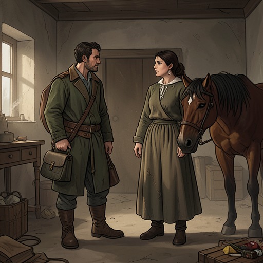A Thief Or A Groom from "One Thousand and One Nights". This flow traces suspicion of Zaen’s apparent wealth from a plausible accusation to the recognition that he is helping Della’s family.