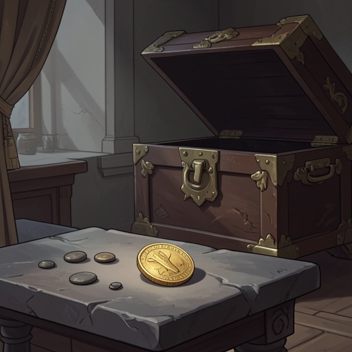 The Treasure And Its Deceptions from "One Thousand and One Nights". This flow follows the contrast between real treasure, fairy gold, and the unreliable judgments people make from appearances.