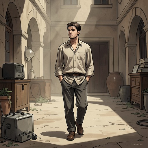 Tad Learns To Investigate from "One Thousand and One Nights". This flow tracks Tad’s movement from confident romantic assumptions toward a more careful, collaborative form of judgment.