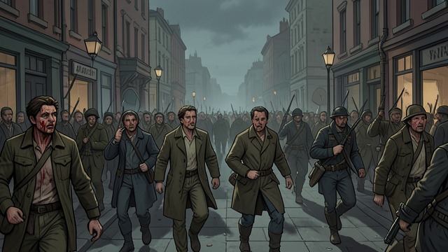 The Pogroms Return from "Doctor Zhivago". The Pogroms Return Violence crosses political lines Lara recalls people being attacked as Jews during the changing regimes in Yuriatin.