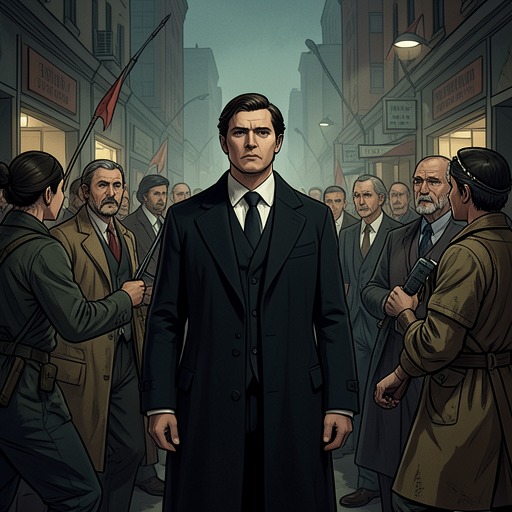 The Revolutionary State and Individual Freedom from "Doctor Zhivago". This flow traces the conflict between Zhivago’s individual conscience and a political system demanding conformity.