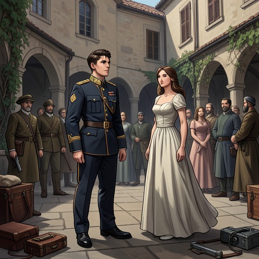 Galiullin Between Friendship and War from "Doctor Zhivago". This flow follows Galiullin’s movement from bullied apprentice to officer and his conflicted ties to Antipov and Lara.