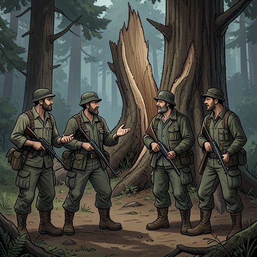 The Partisans’ Fracturing Authority from "Doctor Zhivago". This flow traces the Forest Brotherhood’s internal tensions as ideology and military discipline collide with fear and civilian needs.
