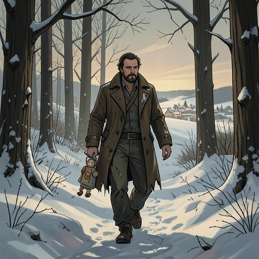 Vasia’s Survival and Displacement from "Doctor Zhivago". This flow follows Vasia Brykin from wrongful conscription through escape, bereavement, and a new attempt to build a life.