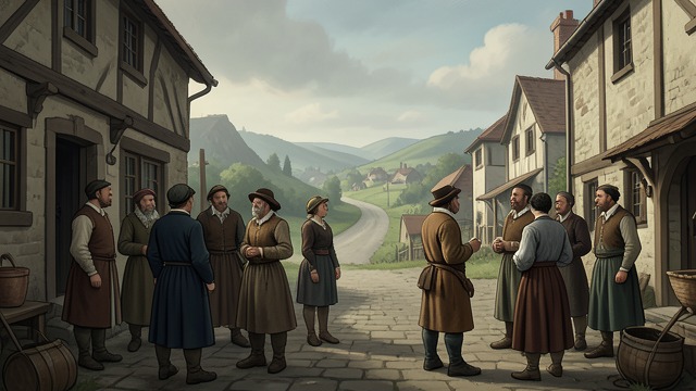 The Neighbours Watch from "The Tenant of Wildfell Hall". The Neighbours Watch Observation becomes intrusion The residents of Linden-Car monitor Helen’s visits, child, and household.