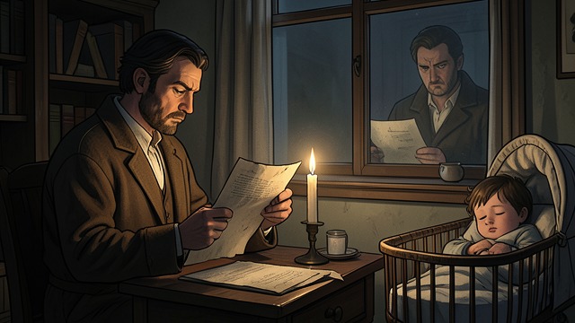 Hattersley Sees His Reflection from "The Tenant of Wildfell Hall". Hattersley Sees His Reflection A father confronted Ralph Hattersley reads his wife’s account of the anxiety his behaviour causes.