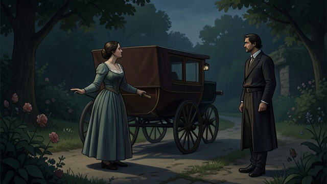 The Staningley Reunion from "The Tenant of Wildfell Hall". The Staningley Reunion An unexpected meeting Gilbert intends only to see the estate, believing Helen will not welcome him.