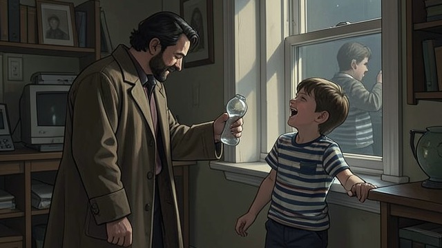 A Father Teaches by Example from "The Tenant of Wildfell Hall". A Father Teaches by Example Conduct made entertaining Arthur Huntingdon permits his son to copy drinking and abusive talk because he finds the child’s…