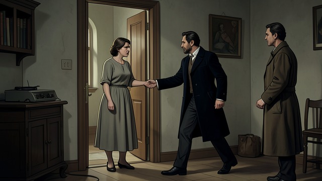 The Vicar’s Public Judgment from "The Tenant of Wildfell Hall". The Vicar’s Public Judgment Gossip presented as duty Michael Millward visits Helen and repeats suspicions gathered from other people as pastoral admonition.