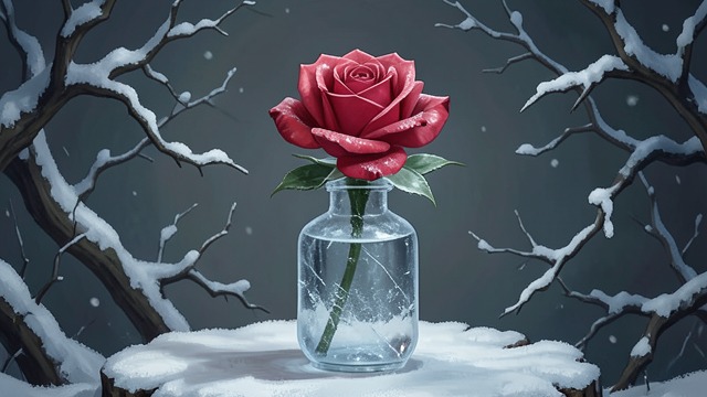 The Christmas Rose from "The Tenant of Wildfell Hall". The Christmas Rose A flower survives winter Helen gives Gilbert a winter rose and compares its endurance with a heart that has survived hardship.