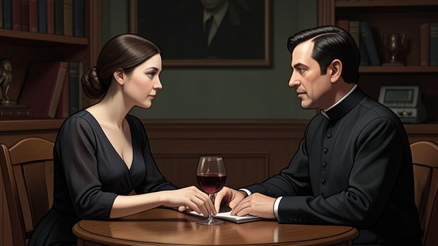 Dinner and Disclosure from "La piel del tambor". Dinner and Disclosure A deliberate encounter At La Albahaca, Macarena speaks openly about her separation and her relationships.