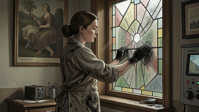 Gris’s Conservation Work from "La piel del tambor". Gris’s Conservation Work A fragile inheritance Gris works to save the church’s paintings, glass, roof, and carved furnishings.