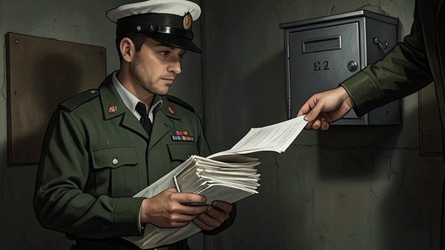 Silence Made Deliberate from "La piel del tambor". Silence Made Deliberate Intercepted correspondence Luis Bruner bribes postal workers to prevent the lovers’ letters from reaching one another.