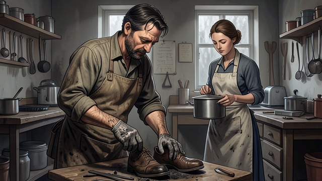 The Cobblers’ Children from "Bluebeard". Craft and Survival A Family Trade Rabo’s father is a cobbler, and Rabo learns the craft as a boy.