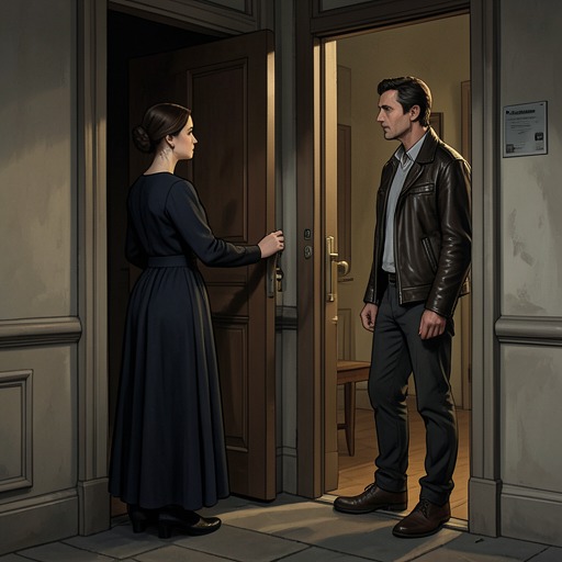 The Barn Door Conflict from "Bluebeard". This thread follows Circe’s curiosity about Rabo’s locked studio as a contest over privacy that ultimately becomes an act of trust.