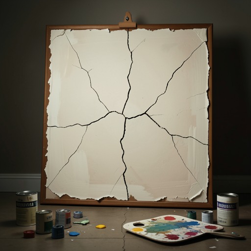 The Cost of Sateen Dura-Luxe from "Bluebeard". This thread traces the chemical failure that destroys Rabo’s paintings and changes his life from celebrated artist to notorious cautionary example.