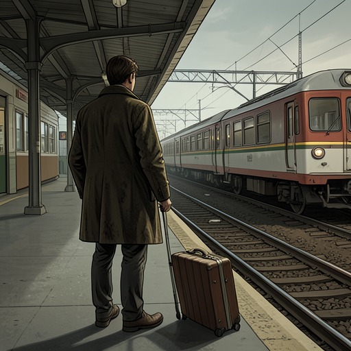 A Life Between Two Departures from "Bluebeard". This thread traces Rabo’s repeated departures and returns, from leaving his childhood home to retreating into the barn and rejoining other people.