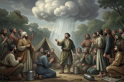 Israel Rebels After the Spies’ Report from "Torah". Israel Rebels After the Spies’ Report is the turning point at which the journey toward Canaan becomes a sentence of prolonged wandering.