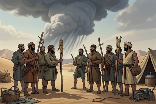 The Twelve Spies Explore Canaan from "Torah". The Twelve Spies Explore Canaan turns a mission to assess the promised land into a crisis of confidence: the explorers bring back tangible proof of its…