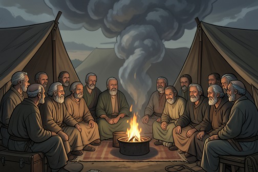The Spirit Comes Upon the Seventy Elders from "Torah". The Spirit Comes Upon the Seventy Elders is the account of the LORD responding to Moses’ inability to carry Israel’s complaints alone by empowering seventy…