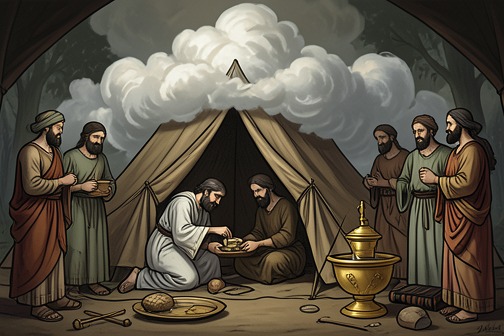Dedication of the Tabernacle from "Torah". The Dedication of the Tabernacle completes the sanctuary’s construction by turning its carefully arranged furnishings and spaces into a consecrated dwelling…
