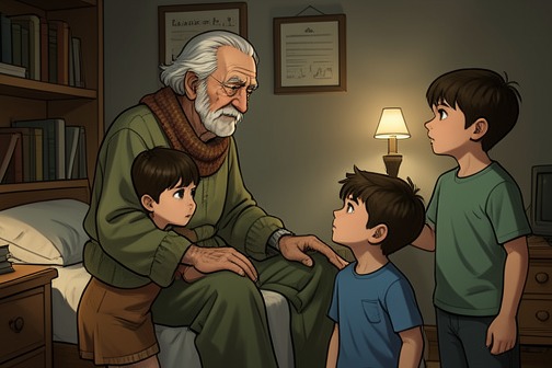 Jacob blesses Ephraim and Manasseh from "Torah". Jacob blesses Ephraim and Manasseh during his final illness in Egypt, adopting Joseph’s sons into his own family and deliberately placing the younger Ephraim…