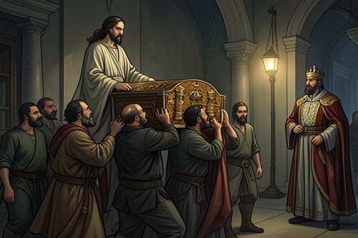 Jacob's death and burial from "Torah". Jacob’s death and burial bring his family’s history in Canaan to a close while affirming the ancestral burial place as their enduring point of belonging.