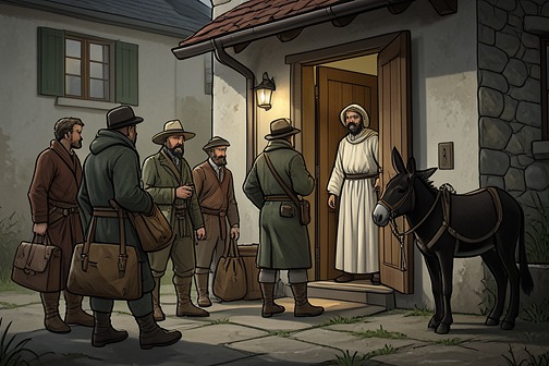 Joseph's Brothers' First Visit to Egypt from "Torah". Joseph's Brothers' First Visit to Egypt turns famine relief into a reckoning within the family: Joseph recognizes the brothers who do not recognize him, tests…