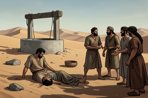 Moses kills an Egyptian and flees to Midian from "Torah". Moses kills an Egyptian he sees striking a Hebrew, then flees Pharaoh’s reach when the act is exposed.