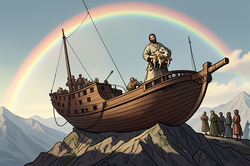 Noahic Covenant from "Torah". The Noahic Covenant is God’s enduring promise to Noah, his descendants, and every living creature that the waters will never again become a flood destroying…
