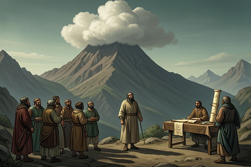 The covenant and revelation at Mount Sinai from "Torah". The covenant and revelation at Mount Sinai make Israel’s departure from Egypt the foundation of a binding relationship with the LORD.