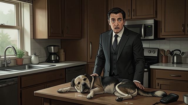 The Killer Identified from "The Curious Incident of the Dog in the Night-Time". The Mystery Reverses A New Suspect Father(Ed Boone) confesses that he killed Wellington after a bitter argument with Mrs. Shears.