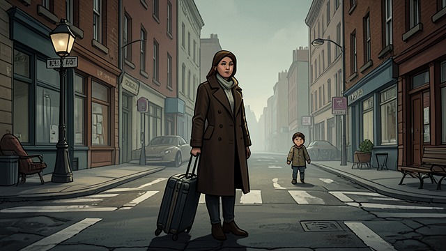 The Move to London from "The Curious Incident of the Dog in the Night-Time". Leaving the Household A Difficult Decision Mother decides to leave with Roger Shears after considering whether the family might be better off apart.