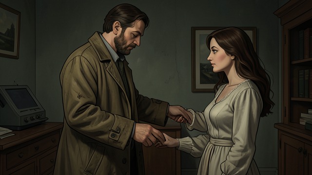A Difficult Reunion from "The Curious Incident of the Dog in the Night-Time". Contact Restored Arrival and Disclosure Christopher reaches Mother’s flat after traveling alone.