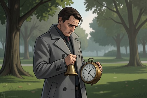 The Dwarf’s Fifty-Two-Year Cycle from "Maya". In Madrid’s Retiro Park, José tells Frank the family’s oral legend of a bell-wearing dwarf.