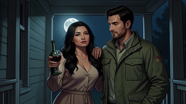 The Night Together from "Maya". The Night Together Intimacy after departure Laura leaves the celebration with Frank, carrying a bottle of wine to his porch.