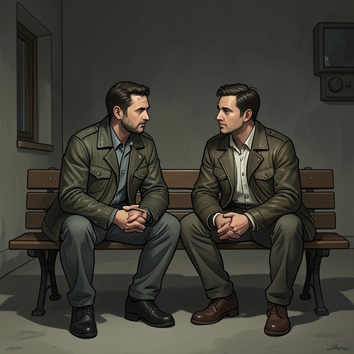 John and Frank’s Companionship from "Maya". A brief friendship between John and Frank develops through shared bereavement, mutual curiosity, and John’s later decision to bring Frank and Vera to Seville.