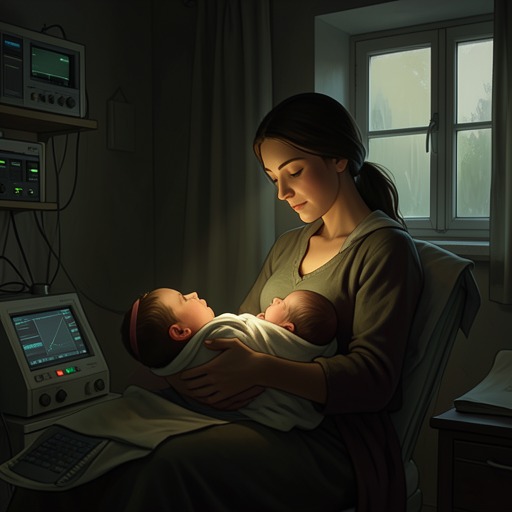 The Child Beyond the Funeral from "Maya". The novel uses pregnancy, birth, and the reversal of a presumed death to test whether endings can also open into new relationships without undoing loss.