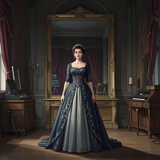 The Home as Stage and Sanctuary from "My Tender Matador". This flow follows how the Queen decorates her house into a theatrical refuge, then watches it empty as political danger overtakes its private world.