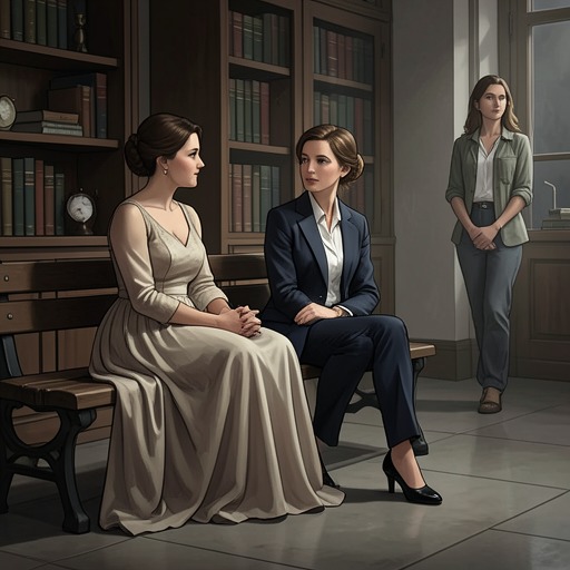 The Queen and Rana’s Uneasy Sisterhood from "My Tender Matador". This flow follows a friendship formed through care, broken by economic rivalry, repaired through affection, and shadowed by a final separation.