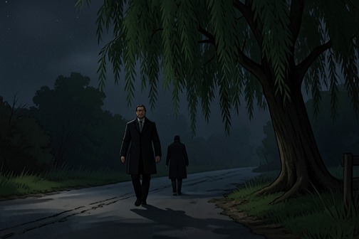 Dmitri’s crossroads confession from "The Brothers Karamazov". Dmitri’s crossroads confession is a nocturnal encounter between Dmitri and Alyosha in which a startling ambush gives way to urgent disclosure.