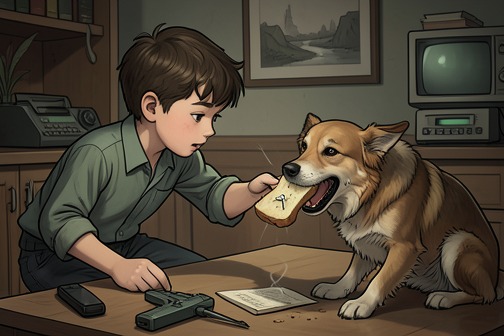 Ilusha tricks Zhuchka with pin-filled bread from "The Brothers Karamazov". Ilusha tricks Zhuchka with pin-filled bread, an act that becomes more than a cruel prank in the story: Ilusha believes he has killed a hungry stray dog, and…