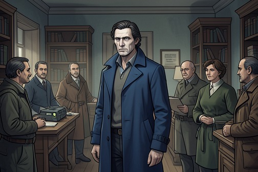 Mitya is arrested for parricide from "The Brothers Karamazov". Mitya’s arrest for parricide transforms a private reunion with Grushenka into an official accusation of murder.