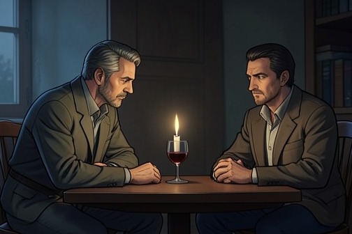 Ivan and Alyosha’s Conversation on Rebellion from "The Brothers Karamazov". Ivan and Alyosha’s Conversation on Rebellion is the brothers’ intimate but irreconcilable argument over innocent suffering and the price of ultimate harmony.