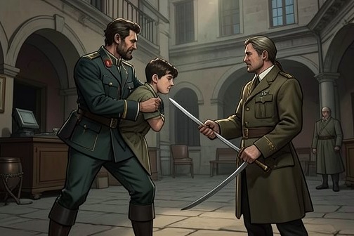 Zosima’s duel and conversion from "The Brothers Karamazov". Zossima’s duel and conversion is the remembered crisis in which Zossima’s military life gives way to repentance and a monastic vocation.