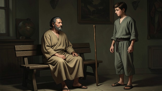 A Disciple’s Devotion from "The Brothers Karamazov". A chosen elder Trust and admiration Alyosha becomes attached to Zossima, whose kindness toward sinners contrasts with the severity he expected from a holy man.