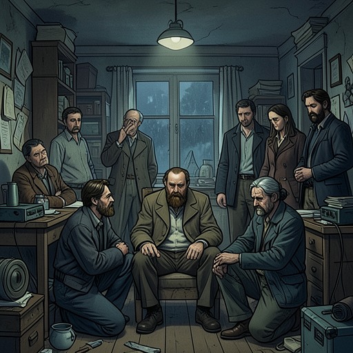 A Family’s Moral Failures from "The Brothers Karamazov". This flow traces how neglect, exploitation, and failed care echo across generations in the Karamazov household.